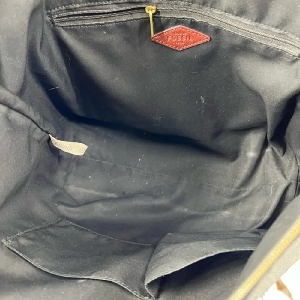Fossil Felicity Black vegan friendly Tote